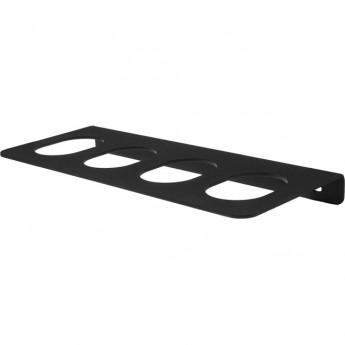 Держатель-органайзер REXANT для молотков и кувалд настенный, черный Держатель-органайзер REXANT для молотков и кувалд настенный, черный