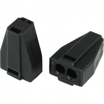 Экспресс-клемма с пастой REXANT СМК 773-302, 2-проводная до 2,5 мм², серая (100 шт/уп) Экспресс-клемма с пастой REXANT СМК 773-302, 2-проводная до 2,5 мм², серая (100 шт/уп)