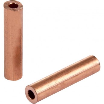 Гильза медная REXANT ГМ 2,5-2,6 (2,5мм² - Ø2,6мм) (в упак.100шт) Гильза медная REXANT ГМ 2,5-2,6 (2,5мм² - Ø2,6мм) (в упак.100шт)