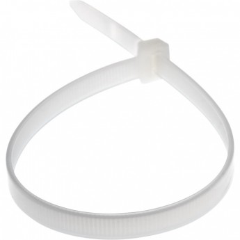 Хомут-стяжка REXANT кабельная нейлоновая 350x7.6мм белая, 100 шт. Хомут-стяжка REXANT кабельная нейлоновая 350x7.6мм белая, 100 шт.
