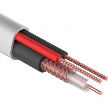 Кабель REXANT КВК-В-2+2x0.75 мм² белый 200 м Кабель REXANT КВК-В-2+2x0.75 мм² белый 200 м