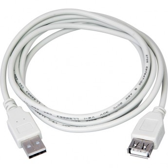 Кабель REXANT USB A - USB A 3 м серый Кабель REXANT USB A - USB A 3 м серый