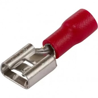 Клемма REXANT плоская изолированная РПи-м 1.5-(6.3)/РпИм 1,25-250 гнездо 6.6 мм 0.5-1.5 мм² Клемма REXANT плоская изолированная РПи-м 1.5-(6.3)/РпИм 1,25-250 гнездо 6.6 мм 0.5-1.5 мм²