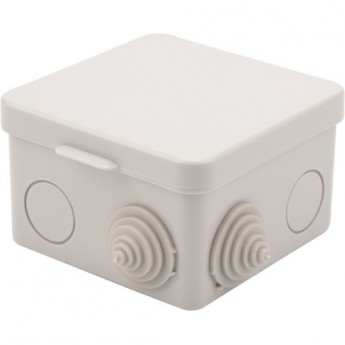 Коробка распределительная REXANT наружного монтажа с откидной крышкой 80х80х50 мм Коробка распределительная REXANT наружного монтажа с откидной крышкой 80х80х50 мм