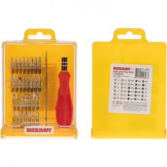 Набор отверток REXANT для точных работ, 32 предмета Набор отверток REXANT для точных работ, 32 предмета