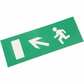 Наклейка для аварийного светильника REXANT НАПРАВЛЕНИЕ К ЭВАКУАЦИОННОМУ ВЫХОДУ НАЛЕВО ВВЕРХ Наклейка для аварийного светильника REXANT НАПРАВЛЕНИЕ К ЭВАКУАЦИОННОМУ ВЫХОДУ НАЛЕВО ВВЕРХ