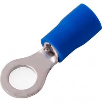 Наконечник кольцевой изолированный REXANT НКи 2.5-5/НКи2-5 ø 5.3 мм 1.5-2.5 мм² синий Наконечник кольцевой изолированный REXANT НКи 2.5-5/НКи2-5 ø 5.3 мм 1.5-2.5 мм² синий