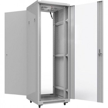 Напольный шкаф REXANT STANDART 19" 42U 600х800 мм передняя дверь стекло