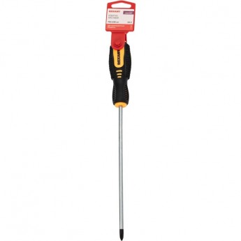 Отвертка крестовая REXANT PH2х200мм, двухкомпонентная рукоятка Отвертка крестовая REXANT PH2х200мм, двухкомпонентная рукоятка