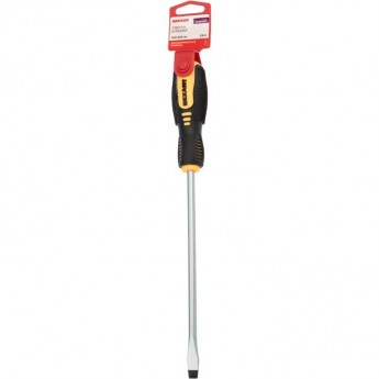 Отвертка шлицевая REXANT SL8х200мм, двухкомпонентная рукоятка Отвертка шлицевая REXANT SL8х200мм, двухкомпонентная рукоятка
