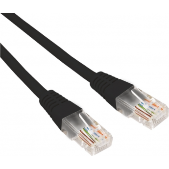 Патч-корд REXANT U/UTP категория 6, RJ45-RJ45, неэкранированный, 26AWG, LSZH, черный, 5 м Патч-корд REXANT U/UTP категория 6, RJ45-RJ45, неэкранированный, 26AWG, LSZH, черный, 5 м