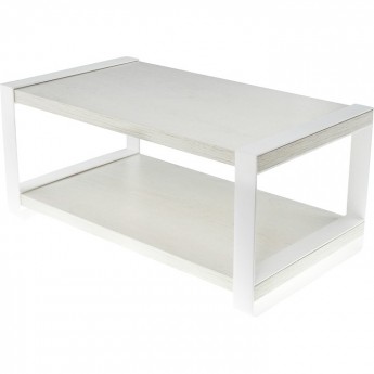 Полка-органайзер REXANT для кухни, двухъярусная, дуб Харбор, белая