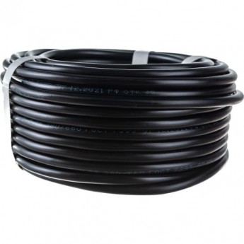 Провод REXANT ПВС 2x0.75 мм² соединительный черный 20 м Провод REXANT ПВС 2x0.75 мм² соединительный черный 20 м