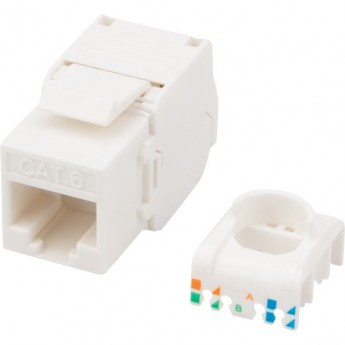 Разъем сетевой LAN REXANT на кабель гнездо 8Р8С (Rj-45) быстрозажимной Разъем сетевой LAN REXANT на кабель гнездо 8Р8С (Rj-45) быстрозажимной