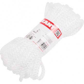 Шнур с сердечником REXANT 7 мм 20 м белый Шнур с сердечником REXANT 7 мм 20 м белый