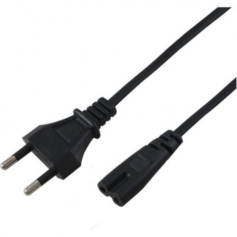 Шнур сетевой REXANT, вилка - евроразъем C7, кабель 2x0,5 мм², длина 5 м (PE пакет) Шнур сетевой REXANT, вилка - евроразъем C7, кабель 2x0,5 мм², длина 5 м (PE пакет)