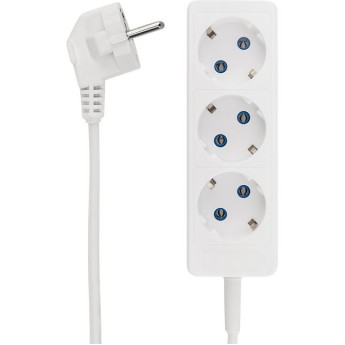 Удлинитель REXANT STANDARD 3 гнезда, 5м, 3х1,0мм², с/з, белый Удлинитель REXANT STANDARD 3 гнезда, 5м, 3х1,0мм², с/з, белый